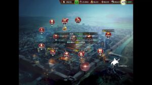 三国志覇道　B防衛　悪い子もぐもぐ　vs  月下美人