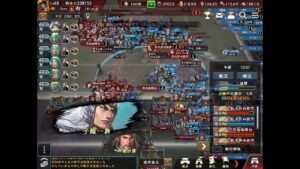 三国志覇道　B防衛　斬鳳竜琥　vs  侍ファンド