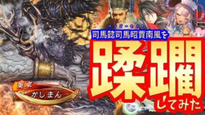 【三国志大戦】盧氏蹂躙区星vs司馬懿司馬昭賈南風【蹂躙】