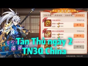 少年猛將傳/少年三国志2 ( Thiếu Niên 3Q China ) | Cẩm nang 7 ngày tân thủ TN3Q China. Ngày 2