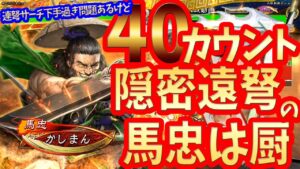 【三国志大戦】妖毒馬忠ワラvs老師袁王【馬忠は厨】